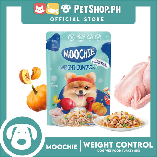Moochie Weight Control Adult Dog Wet Food (Turkey) 85g
