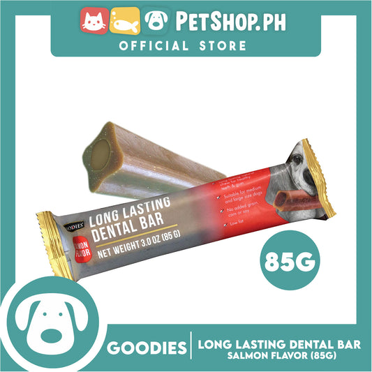 Goodies Long Lasting Dental Bar Dog Treats (Salmon Flavor) 85g