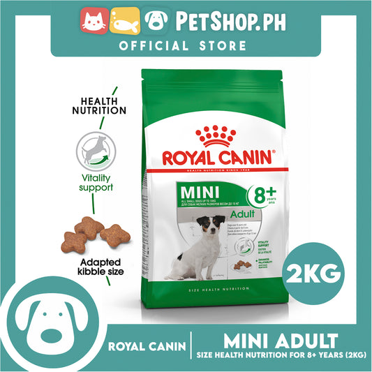Royal Canin Size Health Nutrition Mini Adult 8+ Years Dry Dog Food 2kg
