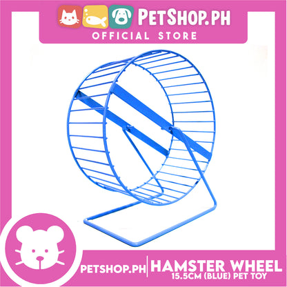Hamster Wheel Blue 15.5cm