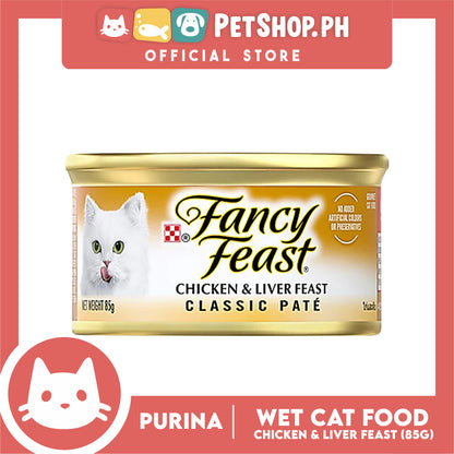 Purina Fancy Feast Classic Pate Tender Liver and Chicken Feast Adult Wet Cat Food