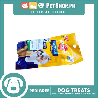 Pedigree Dentastix Mono 3s Small 5-10kg Daily Oral Care 45g Dog Treats
