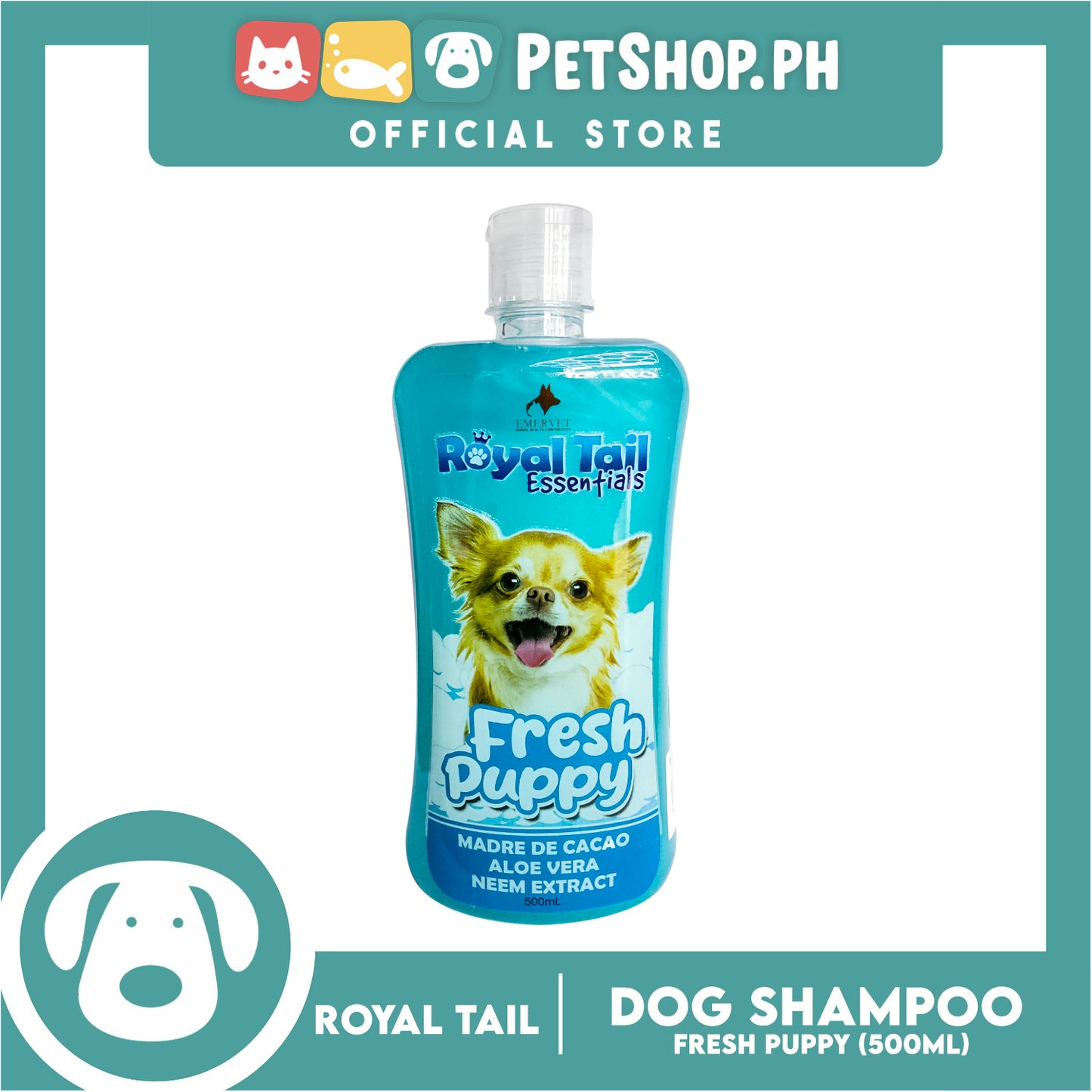 Royal Tail Essentials Dog Shampoo (Fresh Puppy) 500ml
