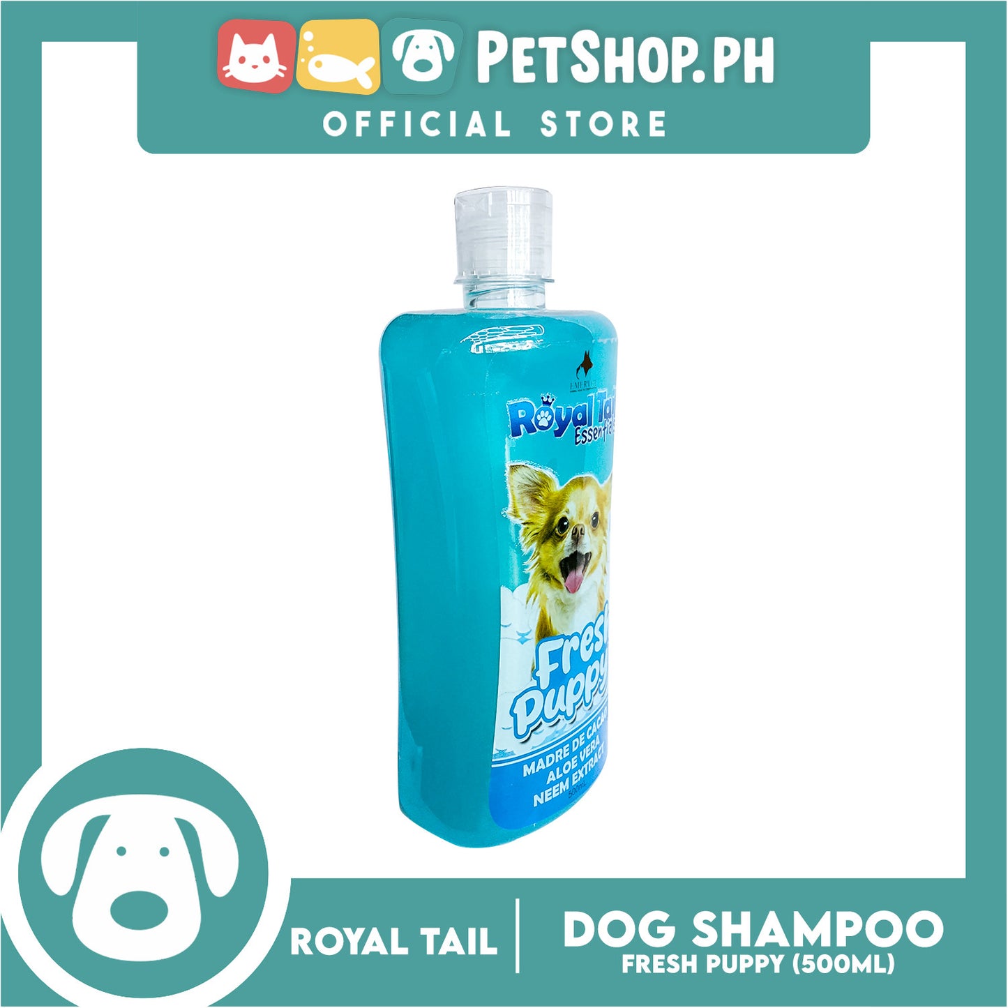 Royal Tail Essentials Dog Shampoo (Fresh Puppy) 500ml