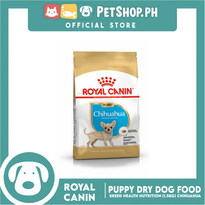 Royal Canin Chihuahua Puppy (1.5kg) Dry Dog Food - Breed Health Nutrition