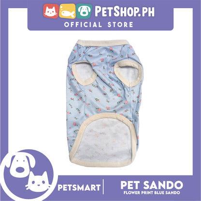 Pet Clothes Bunny Soft Fleece Vest Sando Shirt Yellow (Medium) for Cats and Dogs