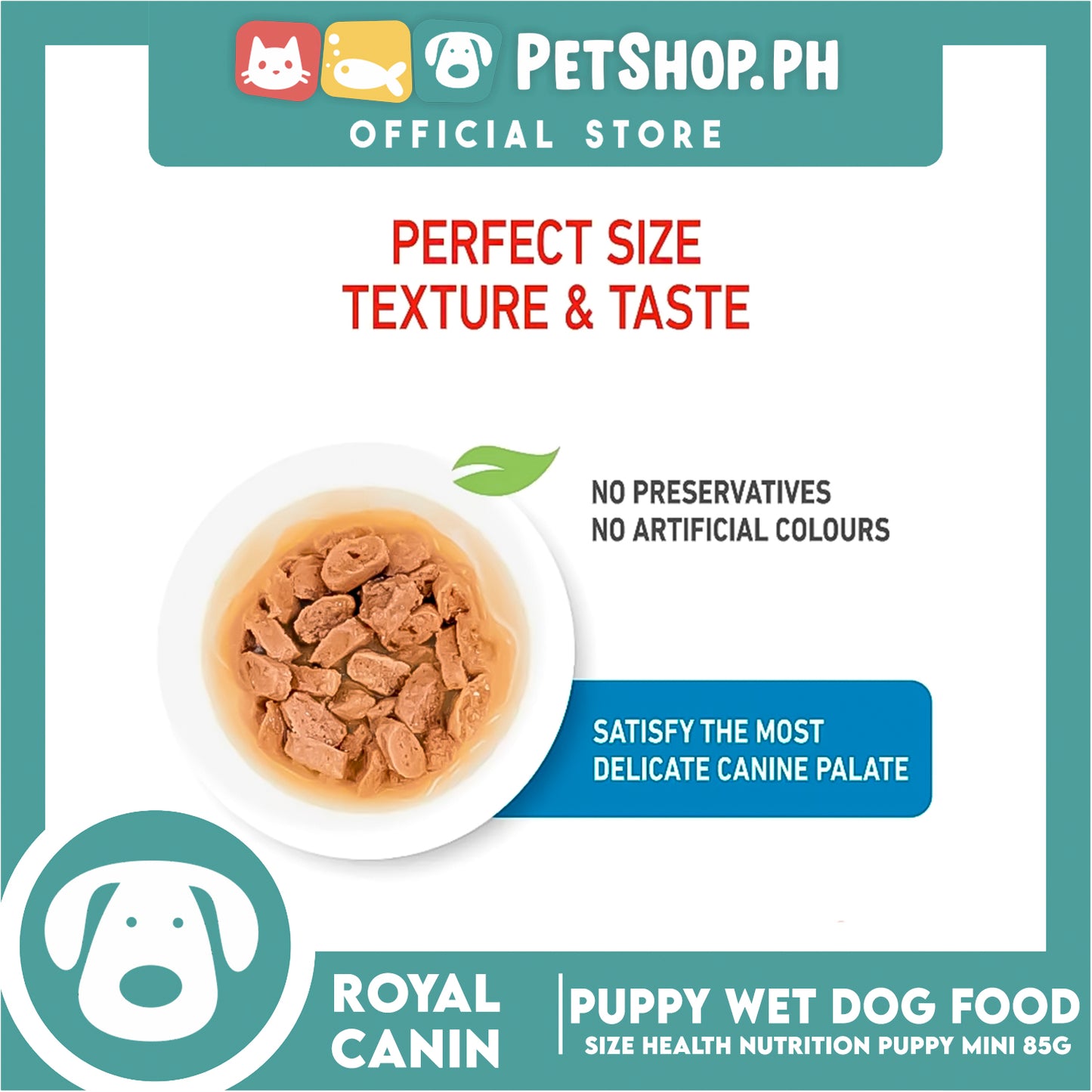 Royal Canin Mini Puppy (85g) Wet Dog Food - Size Health Nutrition