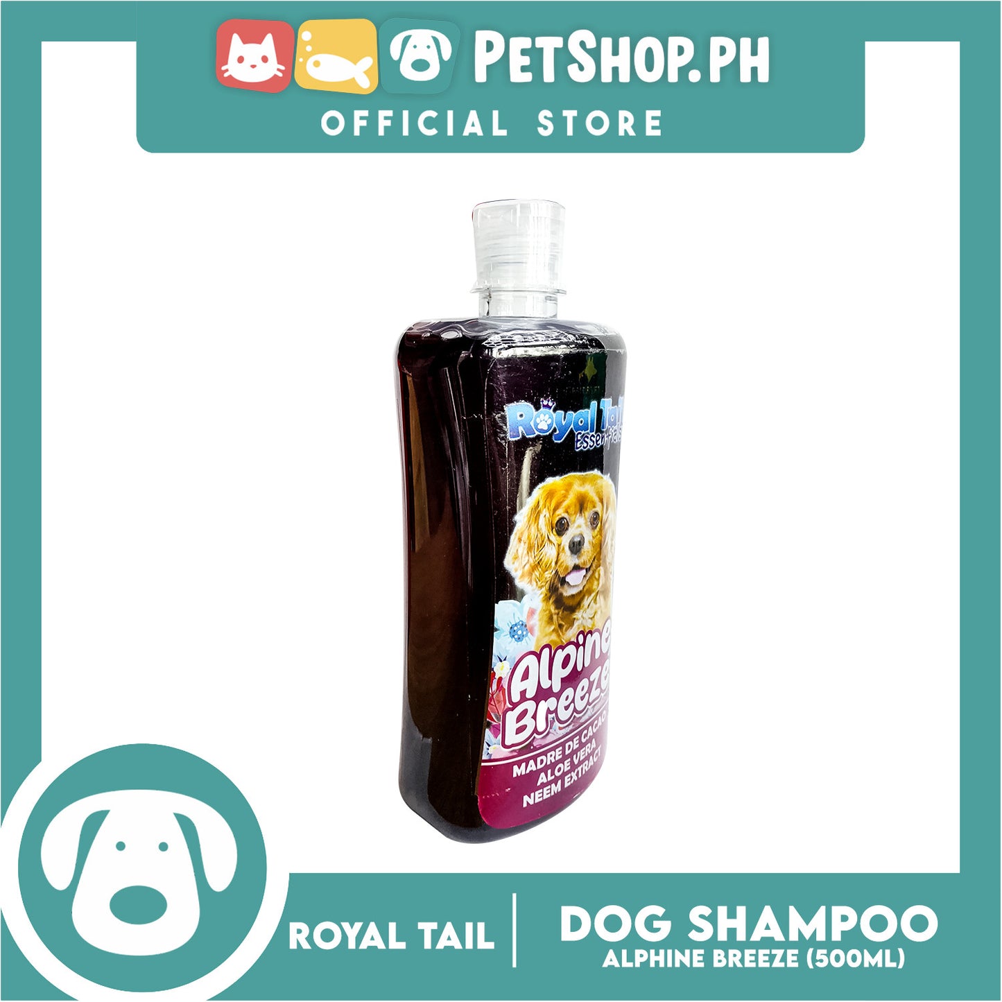 Royal Tail Essentials Dog Shampoo (Alpine Breeze) 500ml