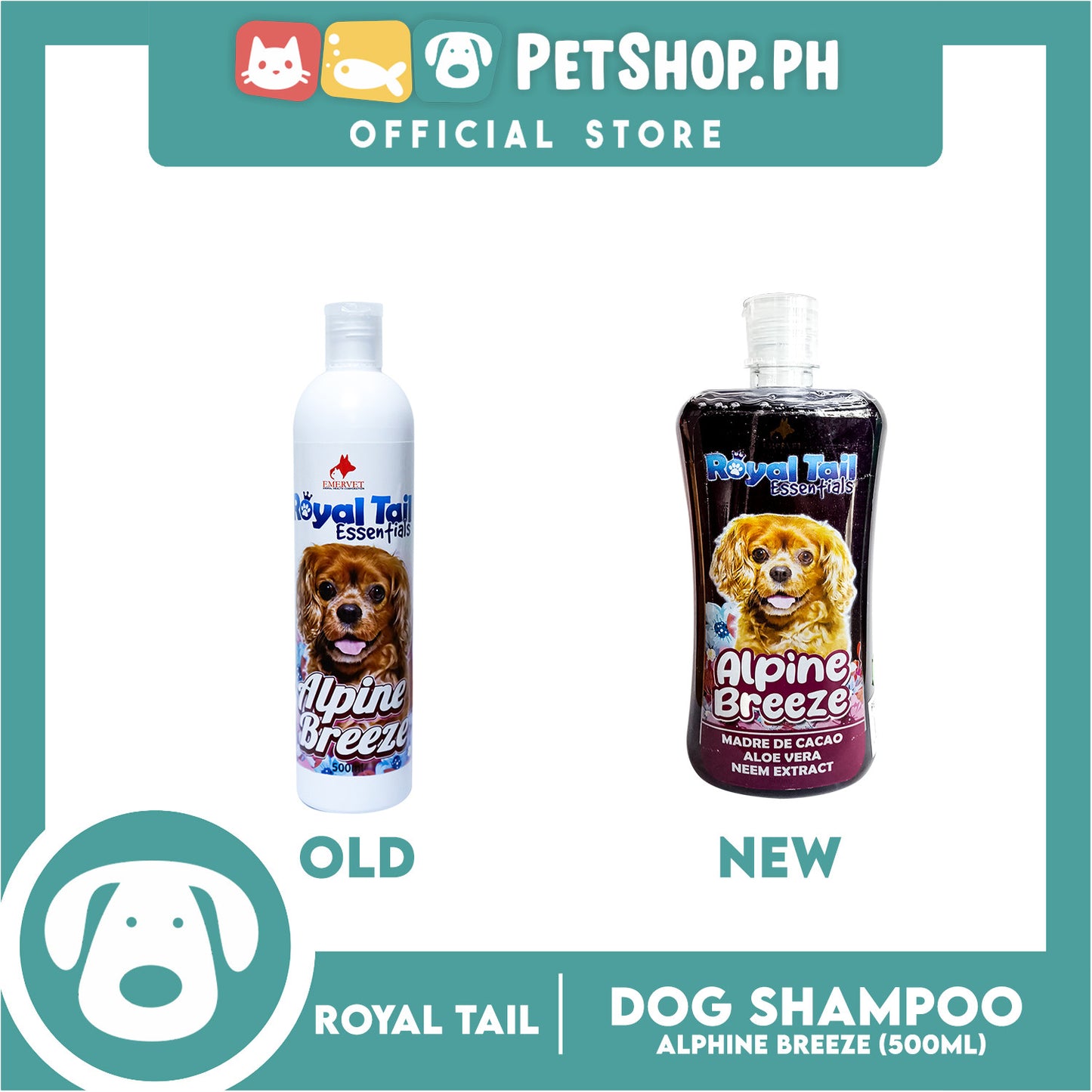 Royal Tail Essentials Dog Shampoo (Alpine Breeze) 500ml