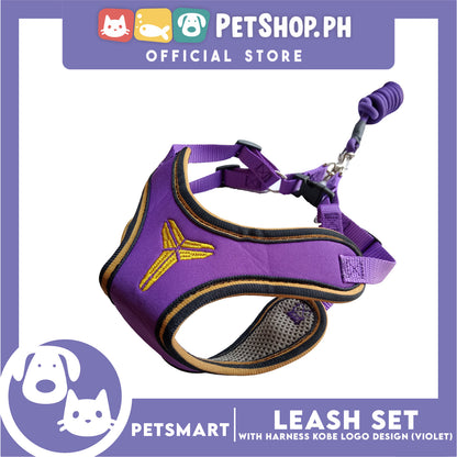 Pet Harness with Leash Kobe Basketball Design