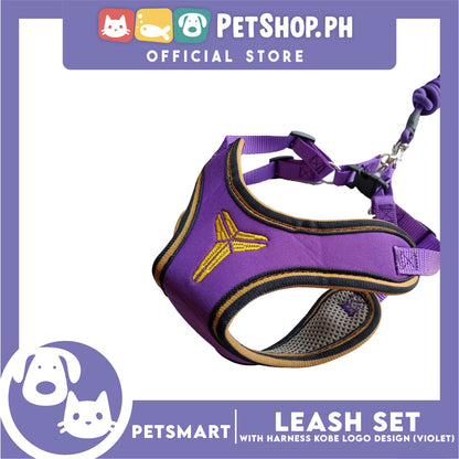 Pet Harness with Leash Kobe Basketball Design