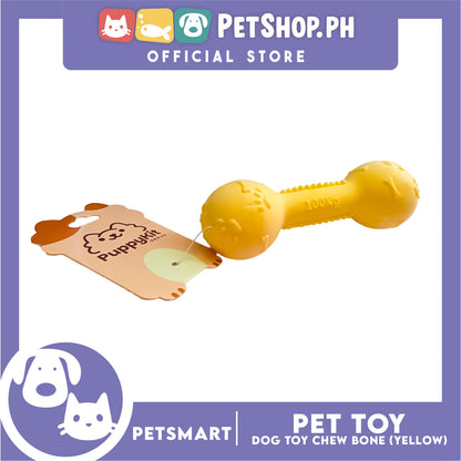 Pet Toy Dog Chew Bone Design (Yellow)