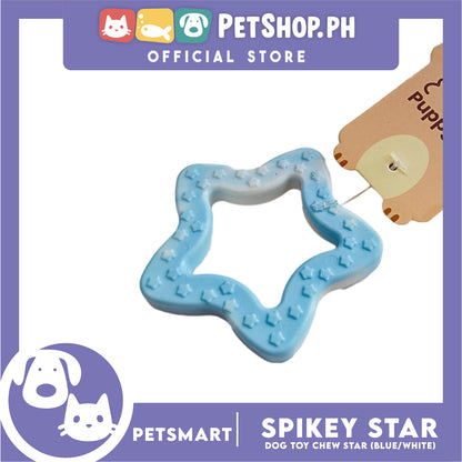 Pet Toy Dog Chew Star Design (Blue)