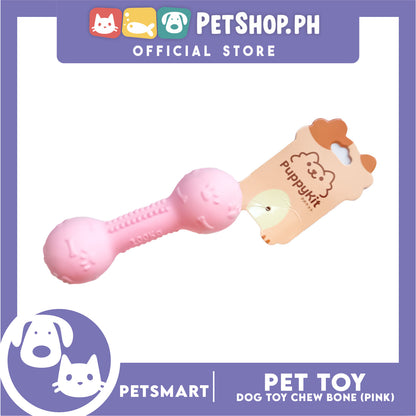 Pet Toy Dog Chew Bone Design (Pink)