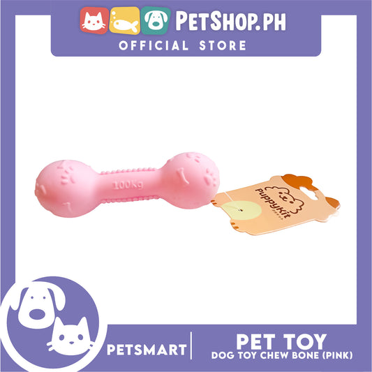 Pet Toy Dog Chew Bone Design (Pink)