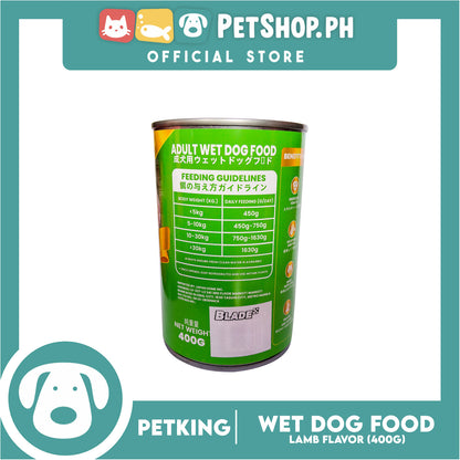 Petking Lamb Flavor Adult Dog Wet Food 400g