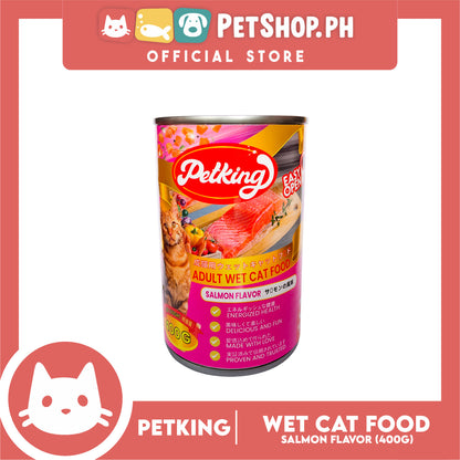 Petking Salmon Flavor Adult Cat Wet Food 400g