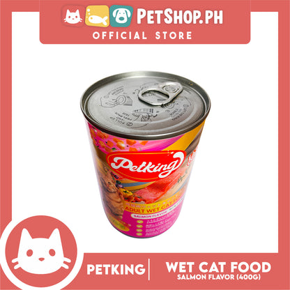 Petking Salmon Flavor Adult Cat Wet Food 400g