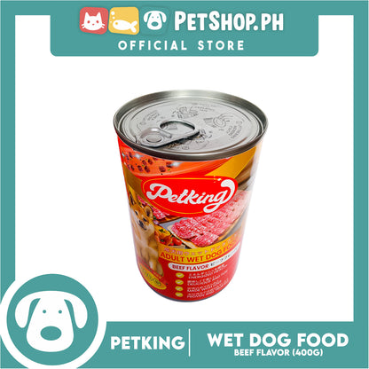 Petking Beef Flavor Adult Dog Wet Food 400g