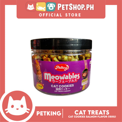 Petking Meowbles Cat Cookies Cat Treats / Cat Food  (Salmon Flavor) 150g