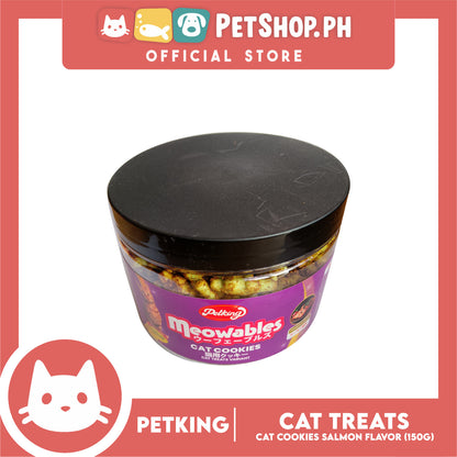 Petking Meowbles Cat Cookies Cat Treats / Cat Food  (Salmon Flavor) 150g