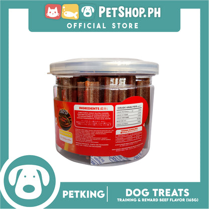 Petking Woofables Training and Reward Treats (Beef Flavor) Dog Treats/ Dog Food  165g