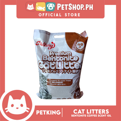 Petking Bentonite Cat Litter (Coffee Scented) 10L 8kgs