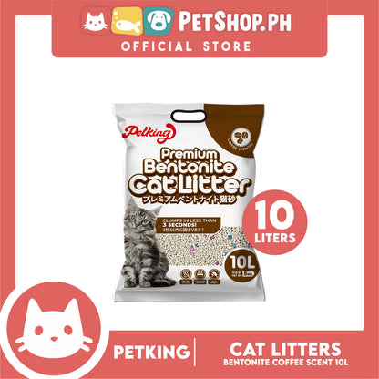 Petking Bentonite Cat Litter (Coffee Scented) 10L 8kgs