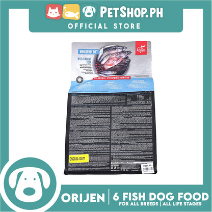 Orijen Six Fish  Dog Dood for All Breeds 2kg  - Made with Six Fishes