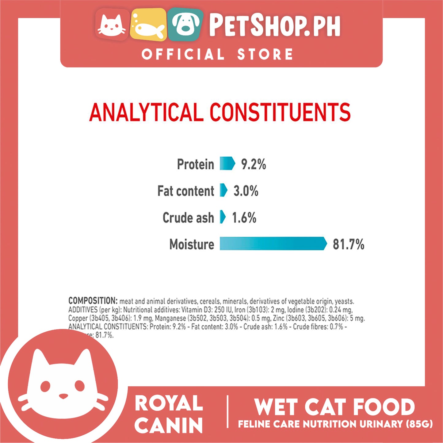 Royal Canin Urinary Care Chunks in  Gravy (85g) Adult Wet Cat Food - Feline Care Nutrition
