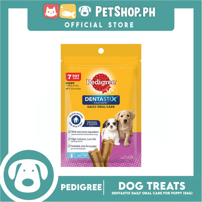 Pedigree Dentastix for Puppy 7 Day Pack Daily Oral Care 56g