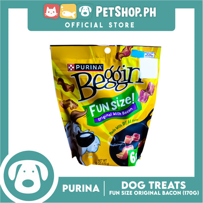 Purina Begging Dog Treats Fun Size Original with Bacon