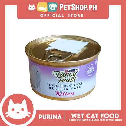 Purina Fancy Feast Classic Pate Tender Chicken Feast Kitten Wet Cat Food