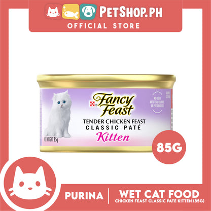 Purina Fancy Feast Classic Pate Tender Chicken Feast Kitten Wet Cat Food