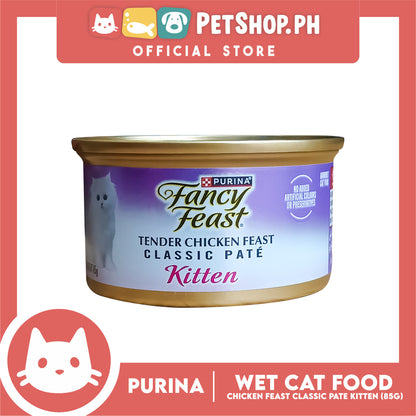 Purina Fancy Feast Classic Pate Tender Chicken Feast Kitten Wet Cat Food