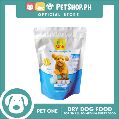 Pet One Puppy Dog Dry Food 350g for small to medium dogs