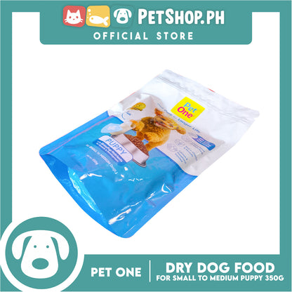 Pet One Puppy Dog Dry Food 350g for small to medium dogs