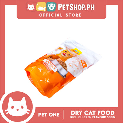 Pet One Cat Cuisine Rich Meat Chicken Flavor for All Life Stages 500g