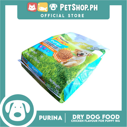 Purina Friskies Puppy Dog Dry Food with Real Chicken 1kg