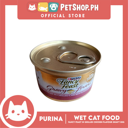 Purina Fancy Feast Gravy Lovers Chicken Feast in Grilled Chicken  Adult Cat Wet Food (85g)