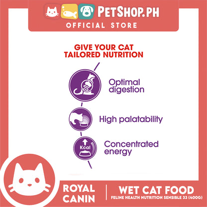 Royal Canin Sensible 33 (400g) Adult Dry Cat Food - Feline Health Nutrition