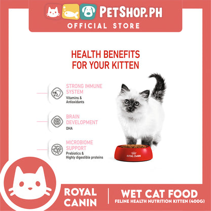 Royal Canin Kitten (400g) Dry Cat Food - Feline Health Nutrition