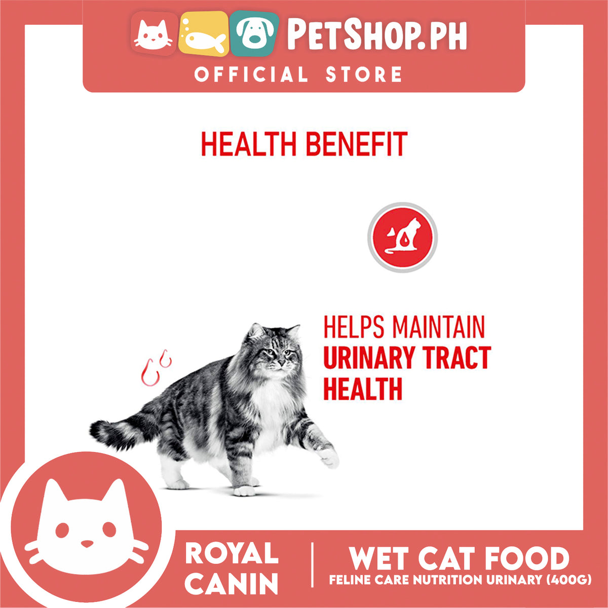 Royal Canin Urinary Care (400g) Adult Dry Cat Food - Feline Care Nutrition