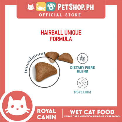 Royal Canin Hairball Care (400g) Adult Dry Cat Food - Feline Care Nutrition