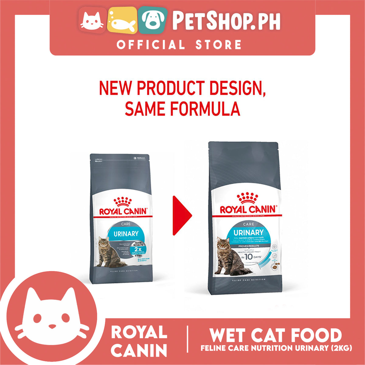 Royal Canin Urinary Care (2kg) Adult Dry Cat Food - Feline Care Nutrition