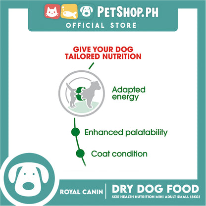 Royal Canin Mini  Adult (8kg) Dry Dog Food - Size Health Nutrition
