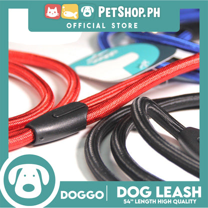 Doggo High Quality Dog Leash Adjustable (Red)