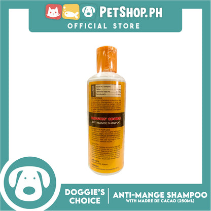 Doggies' Choice Anti-Mange Dog Shampoo with Madre de Cacao 250ml