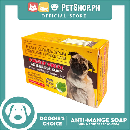 Doggies' Choice Anti-Mange Dog Soap with Madre de Cacao 90g