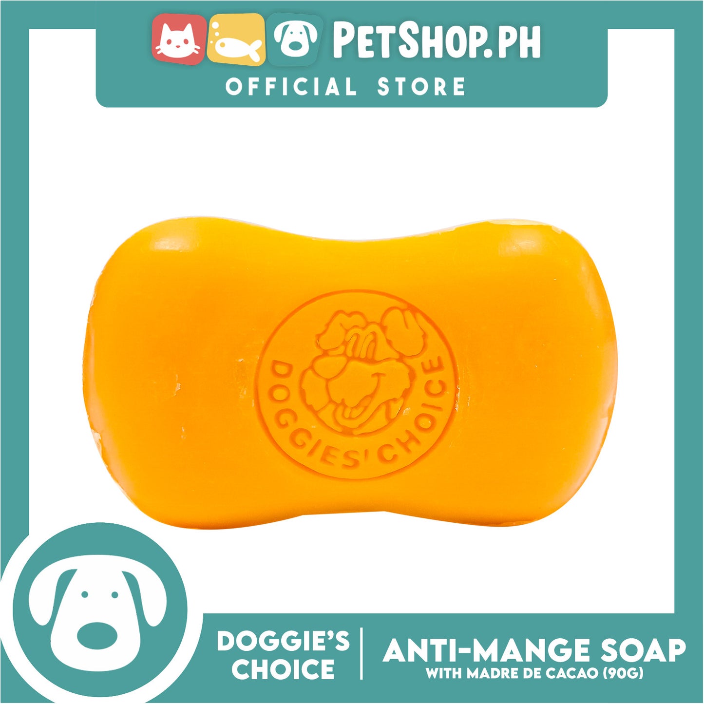 Doggies' Choice Anti-Mange Dog Soap with Madre de Cacao 90g